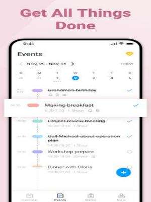 Calendar Planner - Agenda App Screenshot2