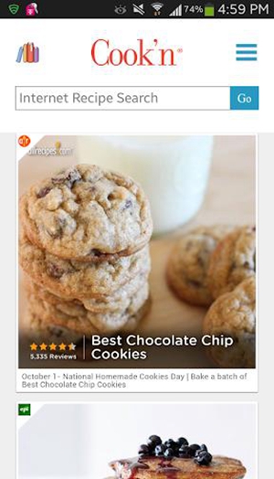 Cook'n Recipe App Screenshot1