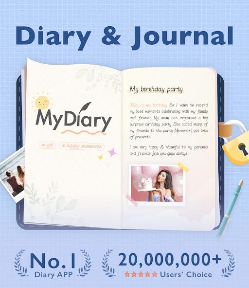 My Diary - Daily Diary Journal Mod Screenshot1