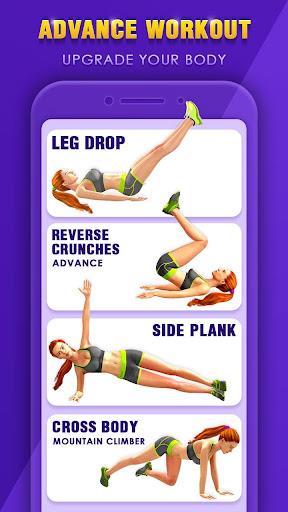 Flat Stomach Workout for Women - Burn Belly Fat Screenshot4