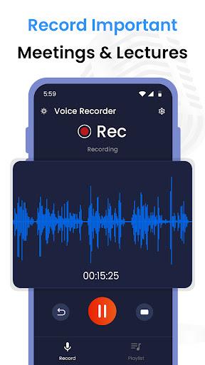 Advance Voice Recorder Screenshot2