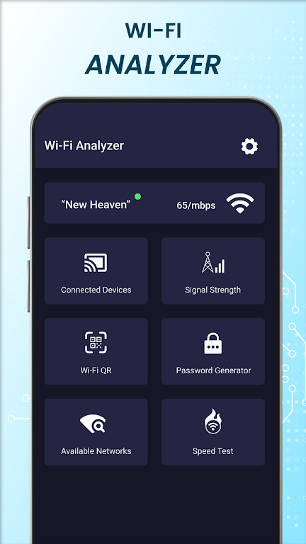 Wifi Analyzer - Speed Test App Screenshot1