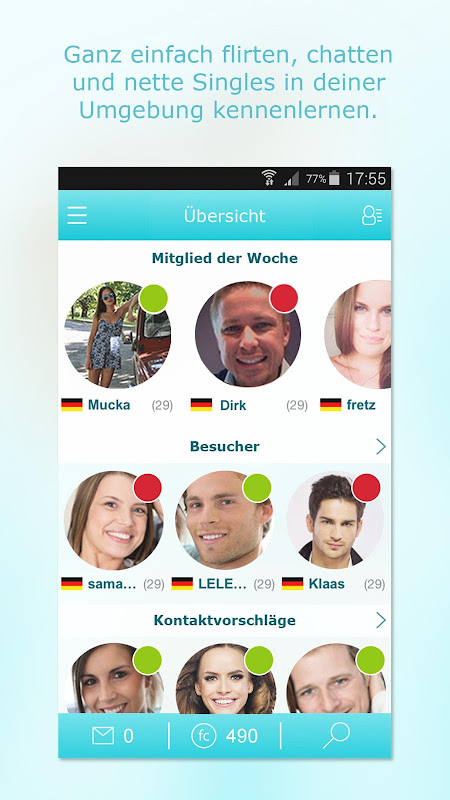 funflirt.de - Die Flirt-App Faster & Free Android App Download - 51wma