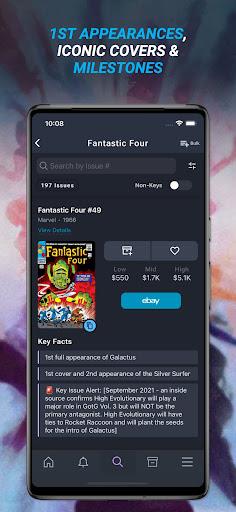 Key Collector Comics Database & Price Guide App Screenshot1
