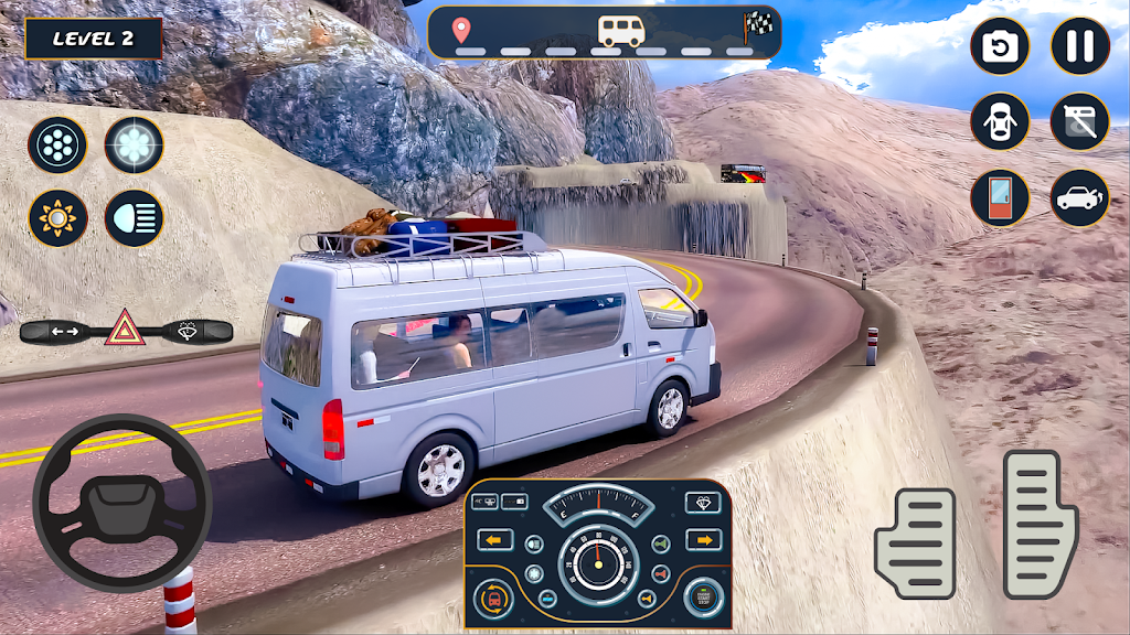 Van Simulator Dubai Van Games Screenshot1