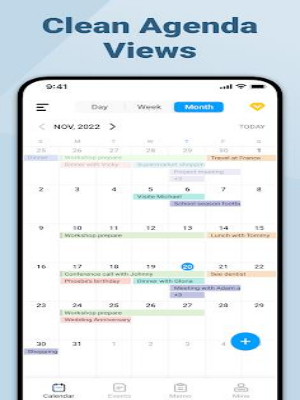 Calendar Planner - Agenda App Screenshot1