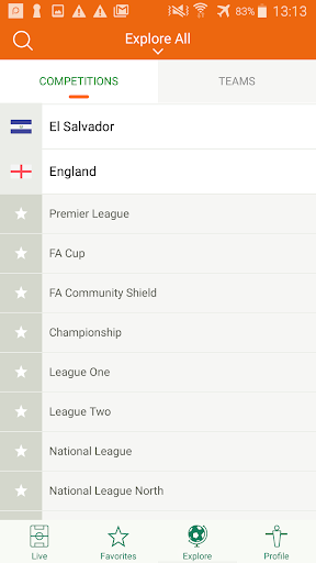 Futbol24 soccer livescore app Screenshot1