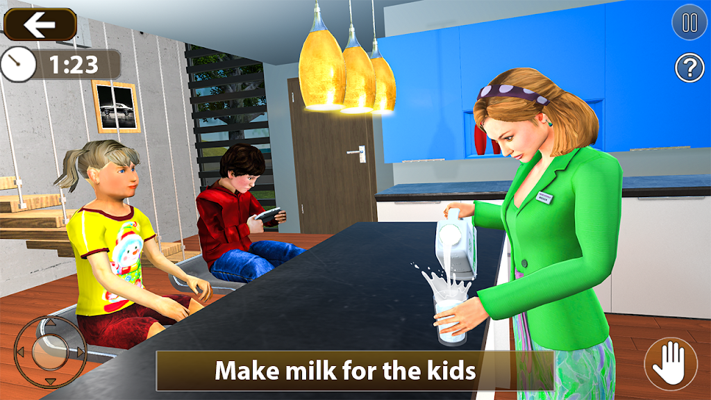 Family Simulator Baby Games 3D Screenshot1