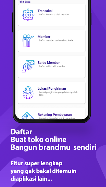 bukaOlshop - Buat App Toko Screenshot4