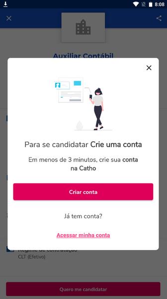 Vagas de Emprego: Catho Screenshot7