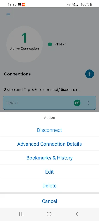 Ivanti Secure Access Client Screenshot4