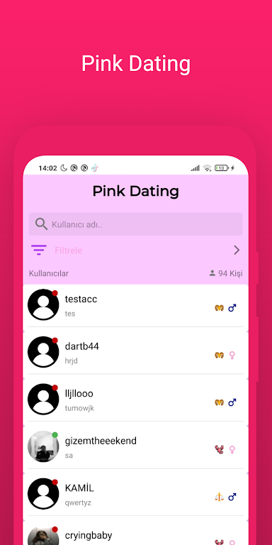 Pink Dating Screenshot1