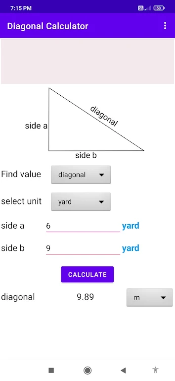 diagonal calculator Screenshot4