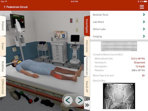 Full Code - Emergency Medicine Simulation Screenshot2