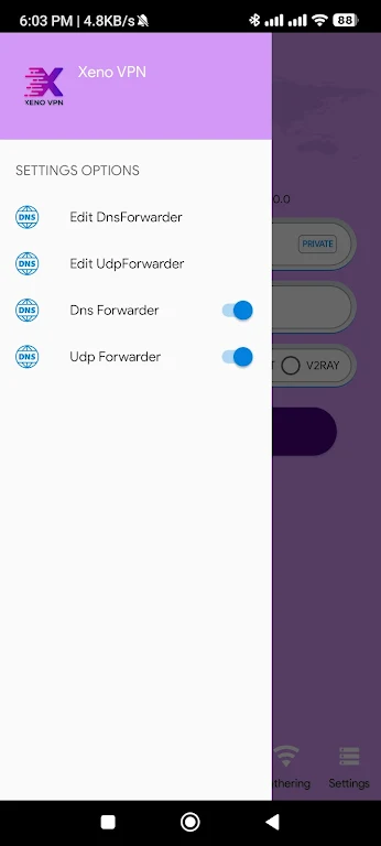 Xeno VPN Screenshot3
