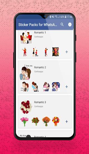 Romantic Stickers for Whatsapp 2020-WAStickerApps Screenshot1