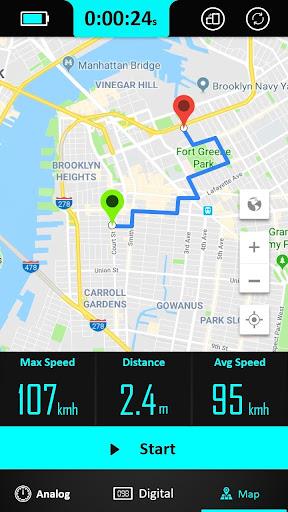 GPS Speedometer : Odometer and Speed Tracker App Screenshot4