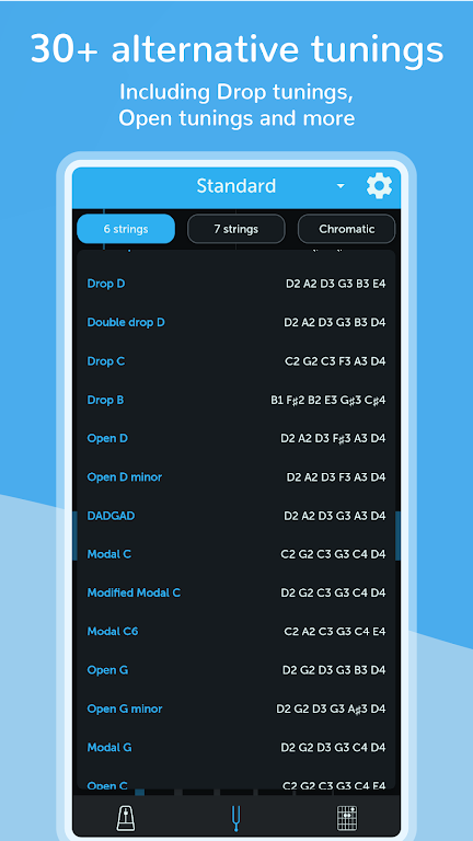 Guitar Tuner Toolbox Screenshot3