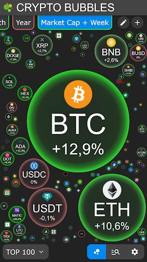 Crypto Bubbles Screenshot1