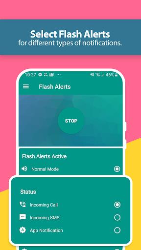Flash Alerts: Calls & Messages Screenshot2
