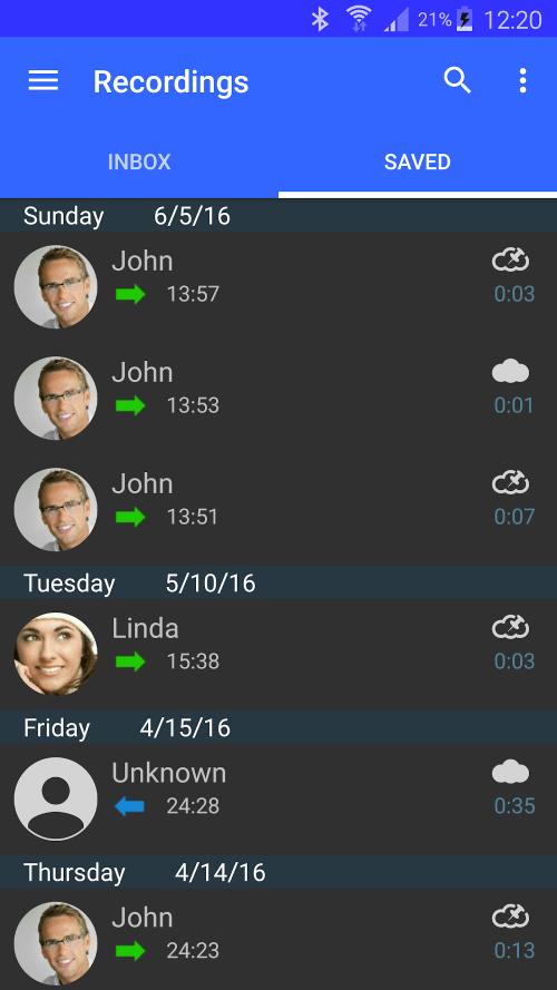 Automatic Call Recorder Screenshot6