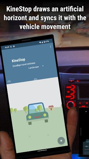 KineStop - Car sickness aid Screenshot3