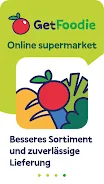 GetFoodie: Online-Supermarkt Screenshot1