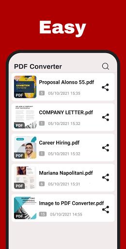 Photo to PDF Converter - Image to PDF Maker Screenshot4