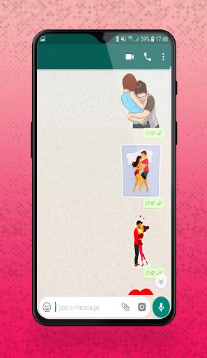 Romantic Stickers for Whatsapp 2020-WAStickerApps Screenshot2