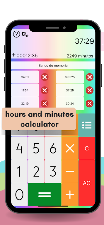 Hours Minutes Calculator Time Screenshot3