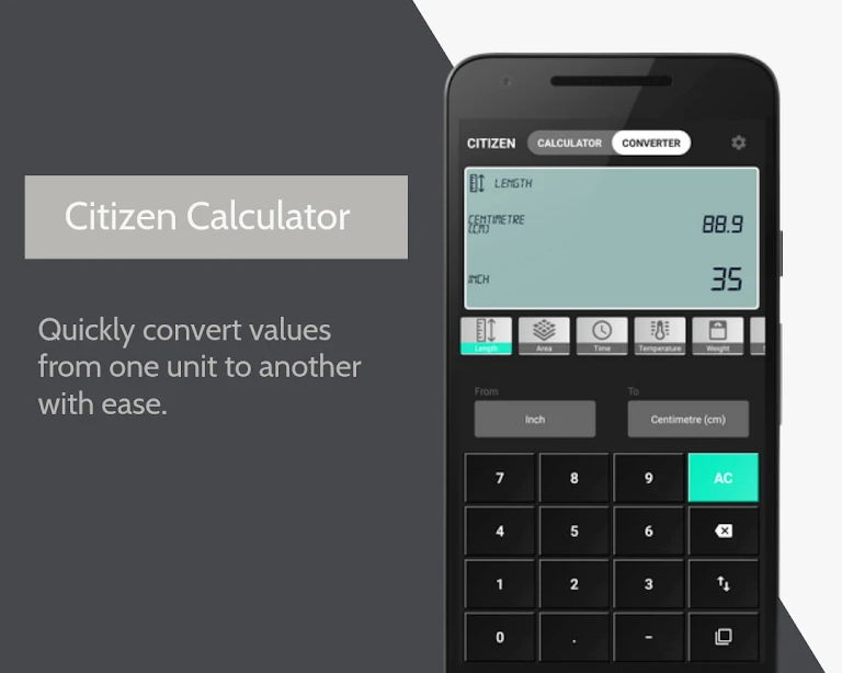 Citizen Calculator Plus Screenshot2