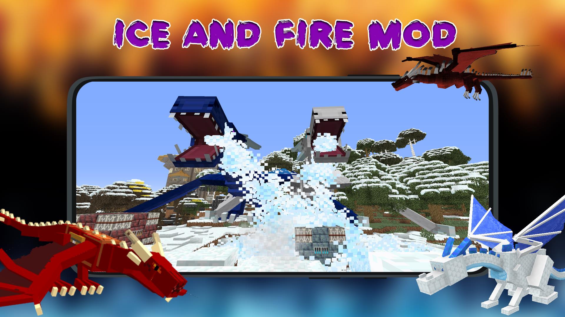 Ice and Fire Mod For Minecraft Android Free APK Download - 51wma