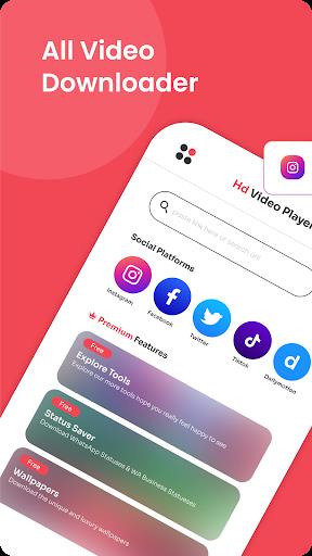 All Video Downloader HD App Screenshot1