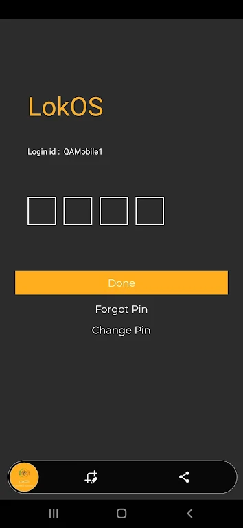 LokOS app Screenshot2