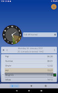 Qibla direction & prayer times Screenshot1
