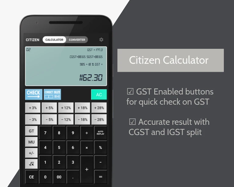 Citizen Calculator Plus Screenshot3