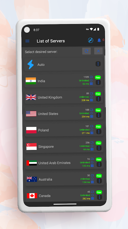 QGOLF VPN Screenshot2