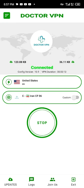 DOCTOR VPN Screenshot3