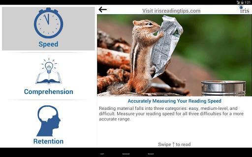 Speed Reading Tips Screenshot1
