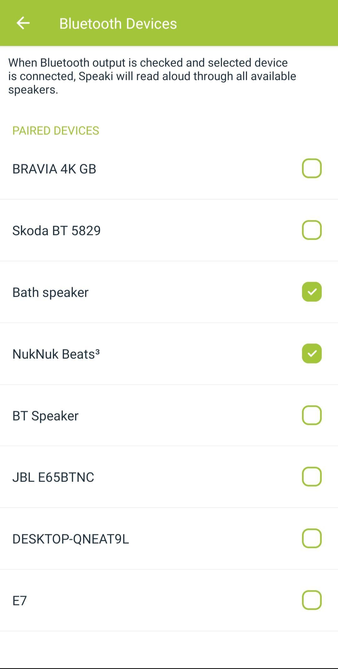 Speaki - Voice Notifications Screenshot5