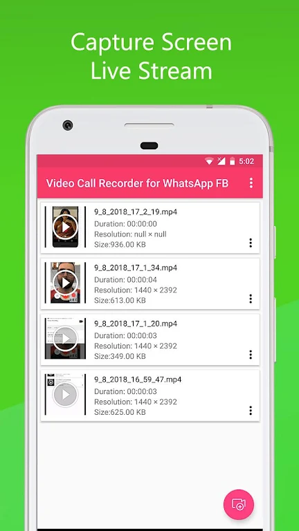 Video Call - Screen Recorder Screenshot2