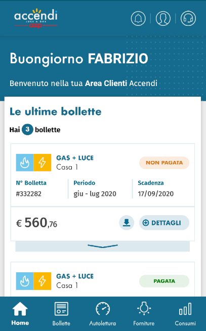 Accendi Screenshot1