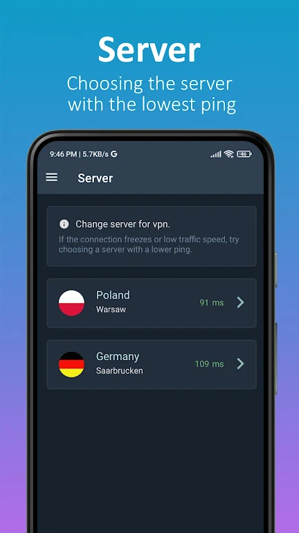 Nomad VPN Russia Screenshot1