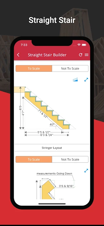 RedX Stairs - 3D Calculator Screenshot2