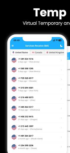 Temp Number - Receive SMS Screenshot4