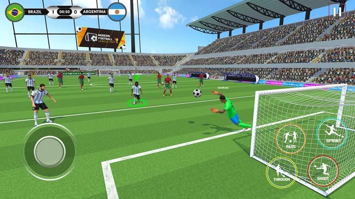 Football Games 2023: Real Goal Screenshot2