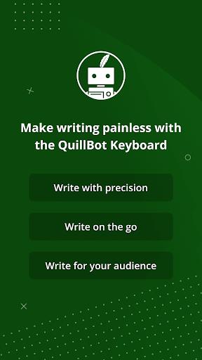 QuillBot - AI Writing Keyboard Screenshot1