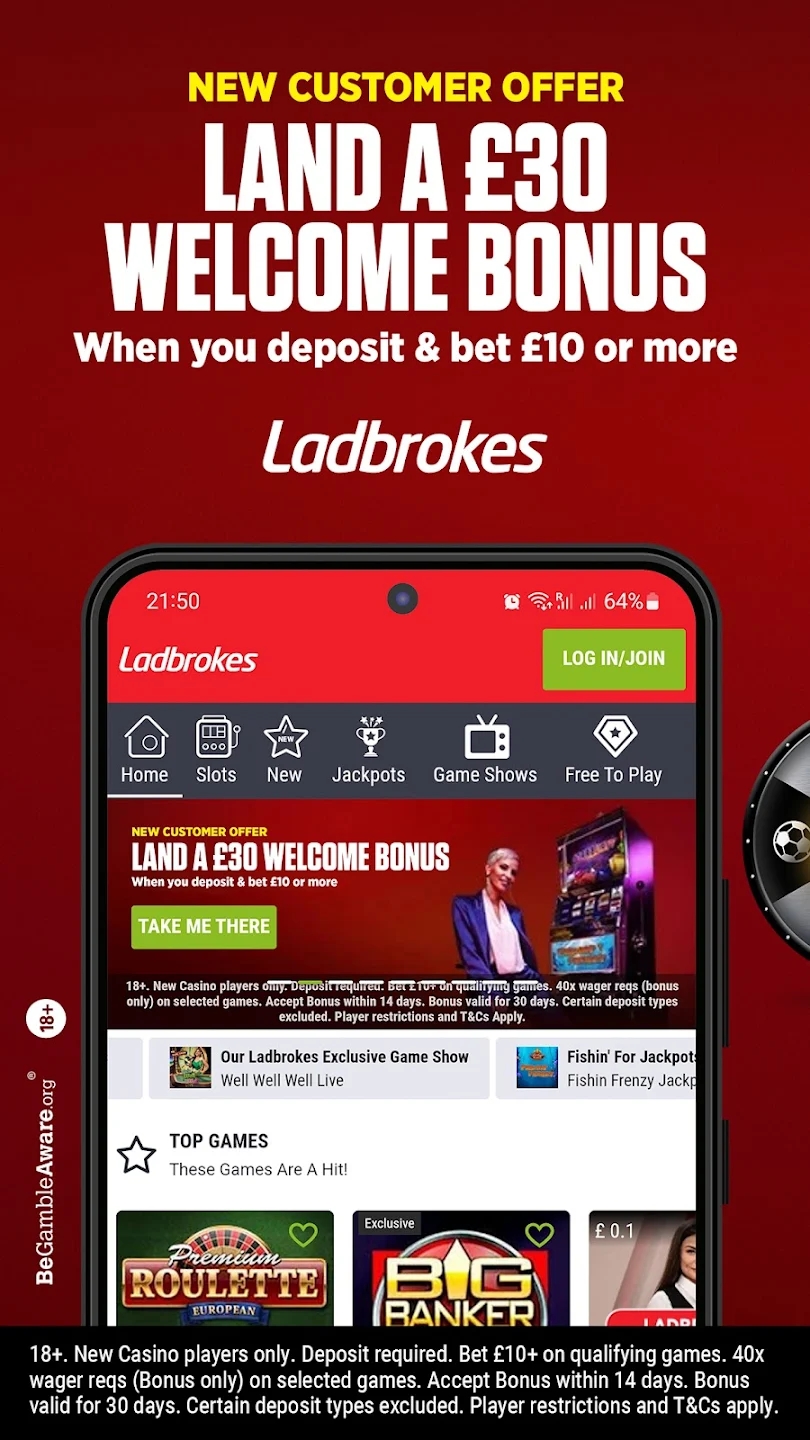 Ladbrokes Casino Slots & Games Screenshot2