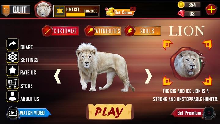 Lion Simulator Games Offline Screenshot3