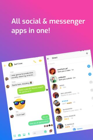 Lite Messenger - Free Messages, Calls & Video Chat Screenshot3